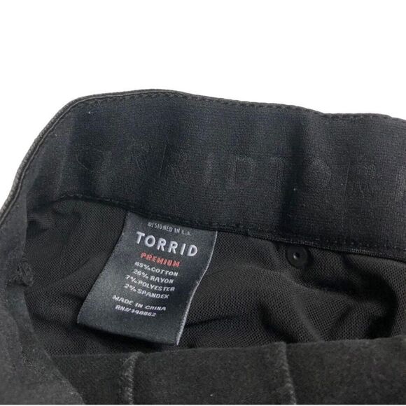 Torrid Black Premium Distressed Skinny Jeans - Picture 6 of 6
